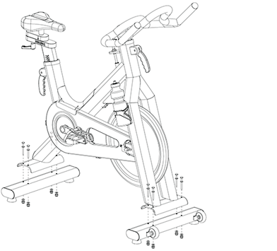 bike assembly diagram