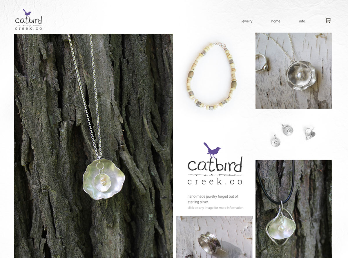 Catbird Creek website